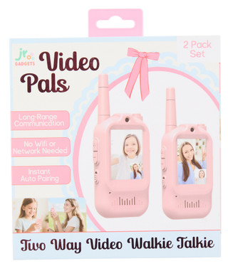 Thumbnail 1: SIMPLY TECH 2 Pk Video Pals Two-Way Video Walkie Talkies Set 