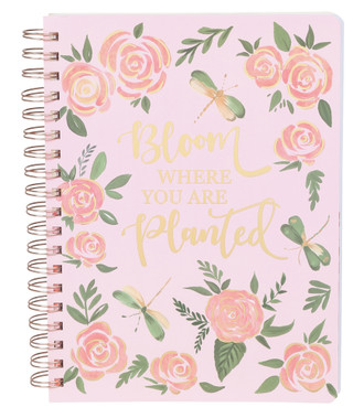 Thumbnail 1: FLOMO Bloom Where You Are Planted Spiral Notebook 