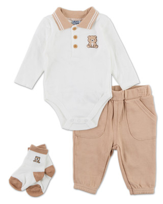 Thumbnail 1: Little Lad Baby Boys 3 Pc Pants Set 