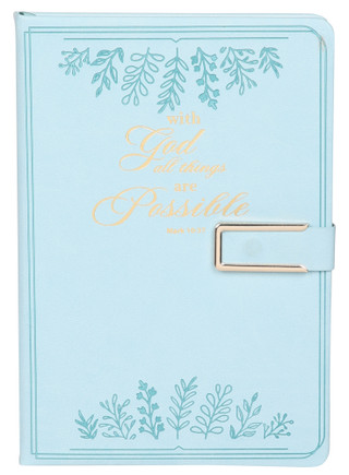 Thumbnail 1: FLOMO With God All Things Are Possible Journal 