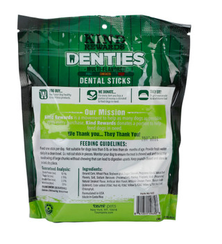 Thumbnail 4: Kind Rewards 30 Pk Triple Action Bac'N Sizzlers Dental Dog Treat Sticks  