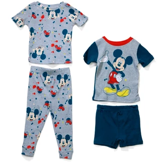 Thumbnail 1: Disney Toddler Boys 4 Pc Pajama Set 