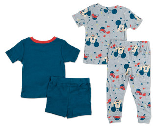Thumbnail 4: Disney Toddler Boys 4 Pc Pajama Set 
