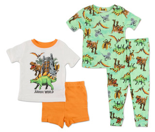 Thumbnail 1: Jurassic Park Toddler Boys 4 Pc Pajama Pants Set 