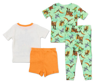 Thumbnail 2: Jurassic Park Toddler Boys 4 Pc Pajama Pants Set 