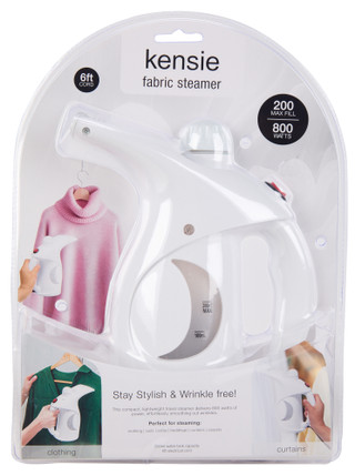 Thumbnail 1: Kensie 800 Watt Portable Fabric Steamer 