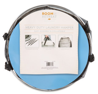 Thumbnail 2: Whitmor Heavy Duty Collapsible Mesh Laundry Hamper 