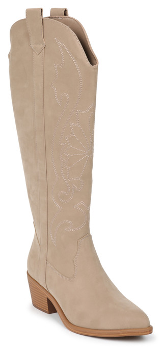 Thumbnail 1: Pink Lily Women's Shania Tall Western Boot 