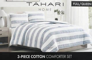 Thumbnail 3: Tahari Queen Size 3 Pc Comforter Set  