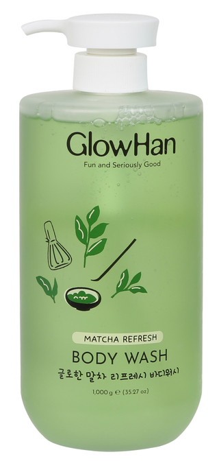Thumbnail 1: GlowHan 35 oz Matcha Refresh Body Wash  