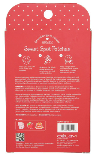 Thumbnail 2: Strawberry Shortcake 36 in Sweet Spot Hydrocolloid Patches  