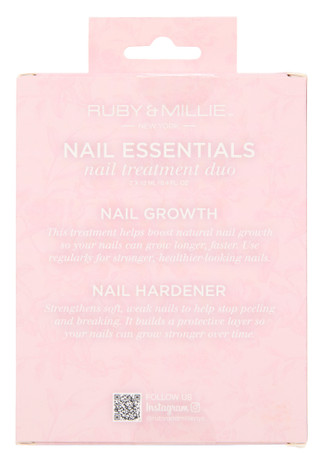 Thumbnail 2: Ruby & Millie 2 Pk Growth & Hardener Nail Essential Duo 