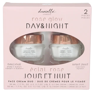 Thumbnail 1: DANIELLE CREATIONS 2 Pc Rose Glow Day & Night Face Creams 