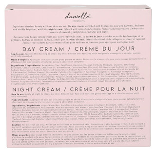 Thumbnail 2: DANIELLE CREATIONS 2 Pc Rose Glow Day & Night Face Creams 