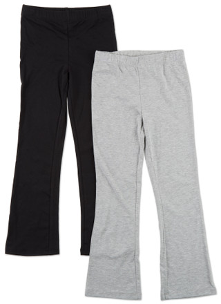Thumbnail 1: SWEET BUTTERFLY 2 Pk Girls Stretch Flare Leg Pants 