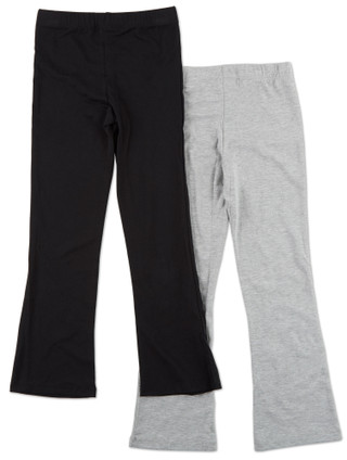 Thumbnail 2: SWEET BUTTERFLY 2 Pk Girls Stretch Flare Leg Pants 