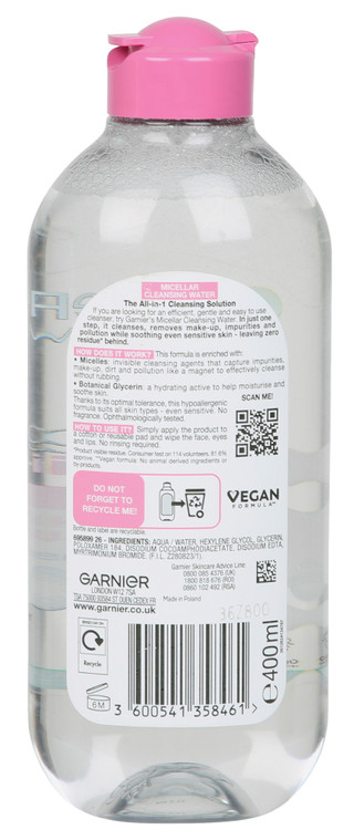 Thumbnail 2: GARNIER 13.5 oz Micellar Cleansing Water  