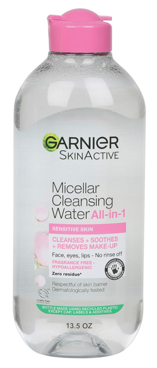 Thumbnail 1: GARNIER 13.5 oz Micellar Cleansing Water  
