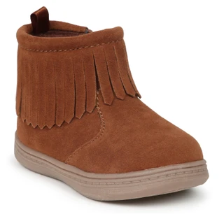 Thumbnail 1: Carter's Toddler Girls Hena Fringe Zip Up Boot 