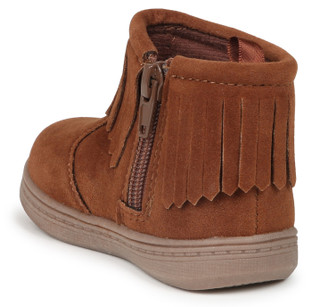 Thumbnail 3: Carter's Toddler Girls Hena Fringe Zip Up Boot 