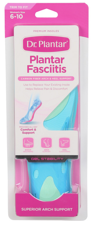 Thumbnail 1: DR. PLANTAR Women's Planter Fascitis Insoles  