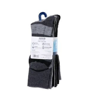 Thumbnail 3: IZOD 7 Pack Men's Saltwater Crew Socks 