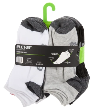 Thumbnail 2: ELEV8 20 Pr Boys Performance No-Show Socks 