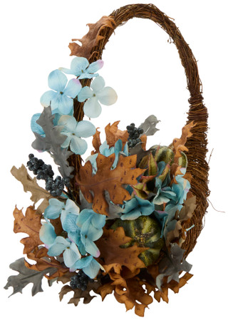 Thumbnail 2: Autumn Gatherings 18 In Harvest Cornucopia Wreath 