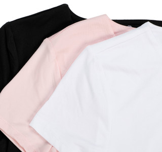 Thumbnail 2: Sugar Kiss Juniors 3 Pk Short Sleeve Solid Crew Neck Tee 