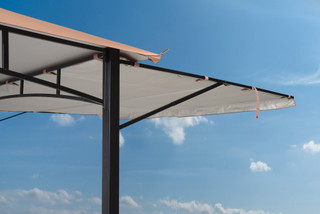 Thumbnail 2: Shelter Logic ShelterLogic Redwood 11' x 11' Awning Gazebo 