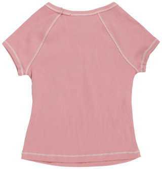 Thumbnail 2: Amy Byer Big Girls Short Sleeve Ribbed Horses Tee 