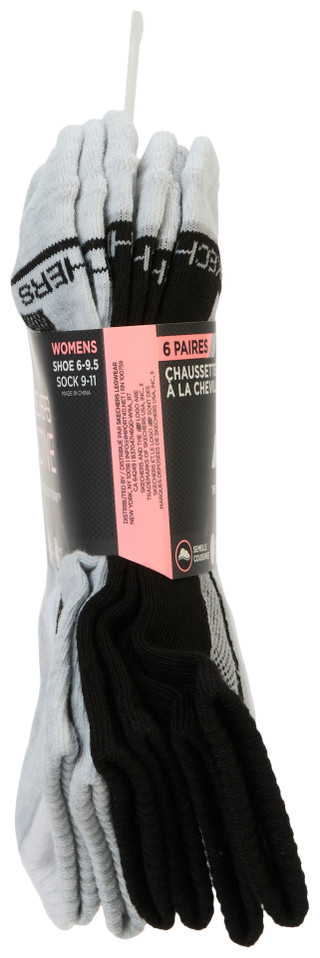 Thumbnail 2: Skechers Women's 6 Pk Quarter Crew Active Socks 