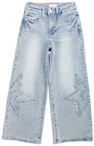 Thumbnail 1: YMI Big Girls Wide Leg Jeans 