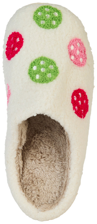 Thumbnail 2: THE DARLING EFFECT Women's Pickleball Print Fuzzy Slippers 