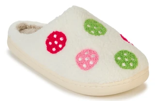 Thumbnail 1: THE DARLING EFFECT Women's Pickleball Print Fuzzy Slippers 