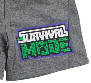Thumbnail 3: Minecraft Little Boys 2 Pc Minecraft Shorts Set 