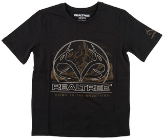 Thumbnail 1: REAL TREE Big Boys Short Sleeve Graphic Tee 