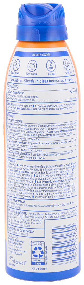 Thumbnail 2: Banana Boat 6 oz Clear Sunscreen Spray SPF 60+ 