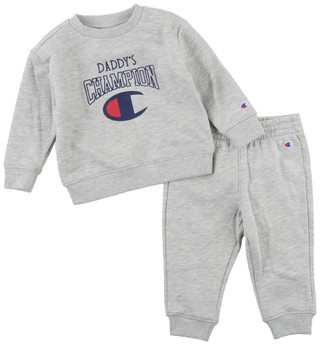 Thumbnail 1: Champion Baby Boys 2 Pc Fleece Joggers Set 