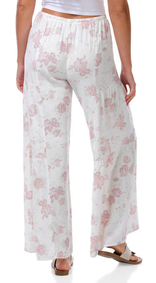 Thumbnail 2: Rewash Juniors Floral Microband Tier Pants 