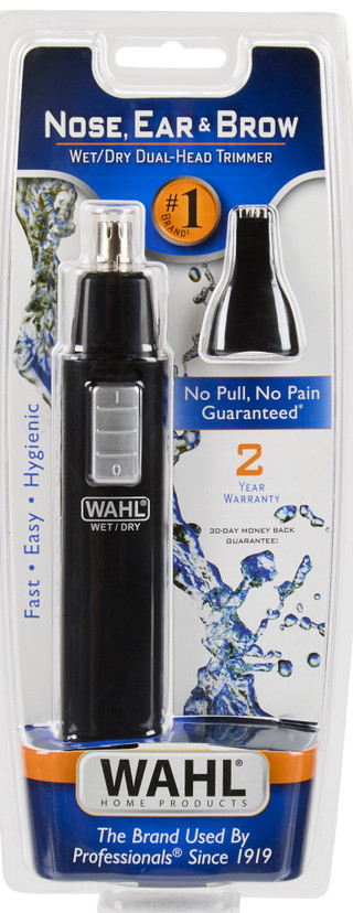 Thumbnail 1: Wahl Ear, Nose & Brow Wet/Dry Dual-Head Trimmer 