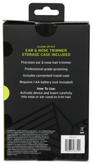Thumbnail 2: Eddie Bauer Ear & Nose Trimmer Clean-Up Kit with Storage Case 