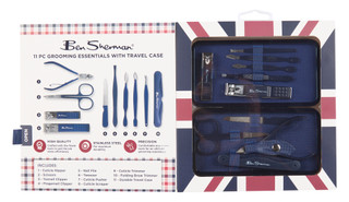 Thumbnail 2: Ben Sherman 11-Piece Professional Grooming Kit with Travel 