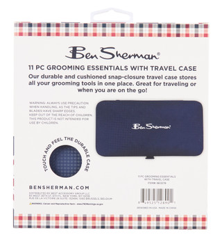 Thumbnail 3: Ben Sherman 11-Piece Professional Grooming Kit with Travel 