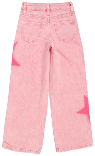 Thumbnail 2: YMI Big Girls Denim Wide Leg Jeans 
