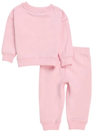 Thumbnail 2: Champion Baby Girls 2 Pc Fleece Sweater & Pants Set 