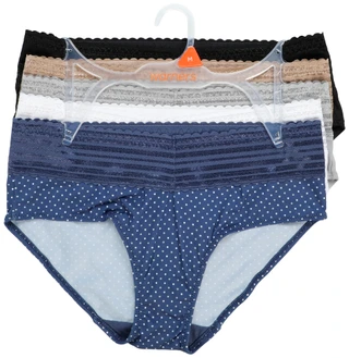 Thumbnail 1: Warner's Women's 5 Pk Lace Trim Hipster Panties 