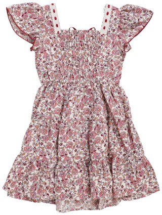 Thumbnail 2: Speechless Big Girls Short Sleeve Ditsy Floral Dress 