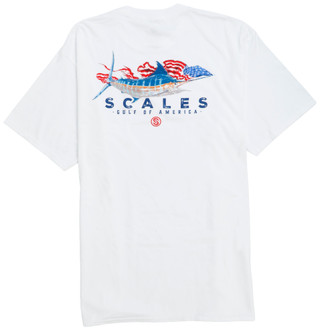 Thumbnail 1: SCALES Men's Short Sleeve Graphic Crew Neck Tee 