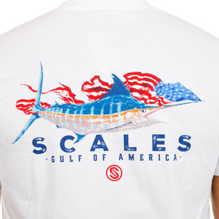 Thumbnail 6: SCALES Men's Short Sleeve Graphic Crew Neck Tee 